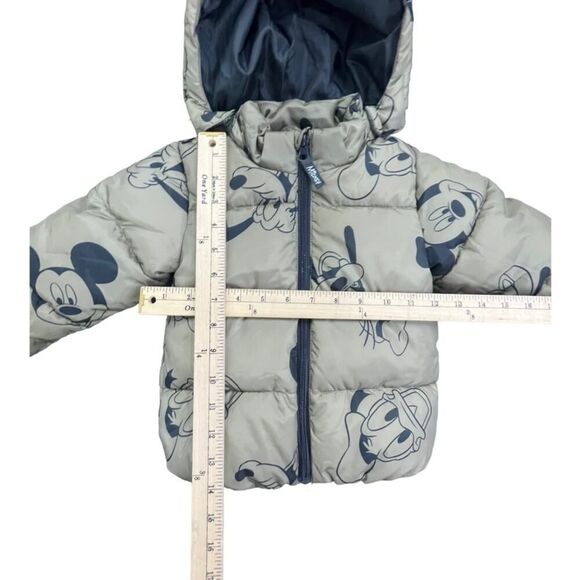 Disney H&M Brown Puffer Jacket Size 24 Months - Picture 2 of 7